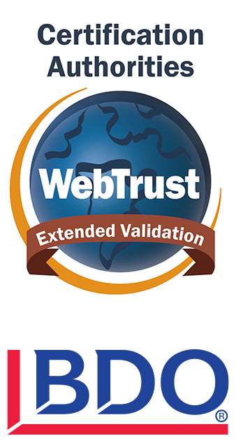 Webstrust Bdo-4 badge